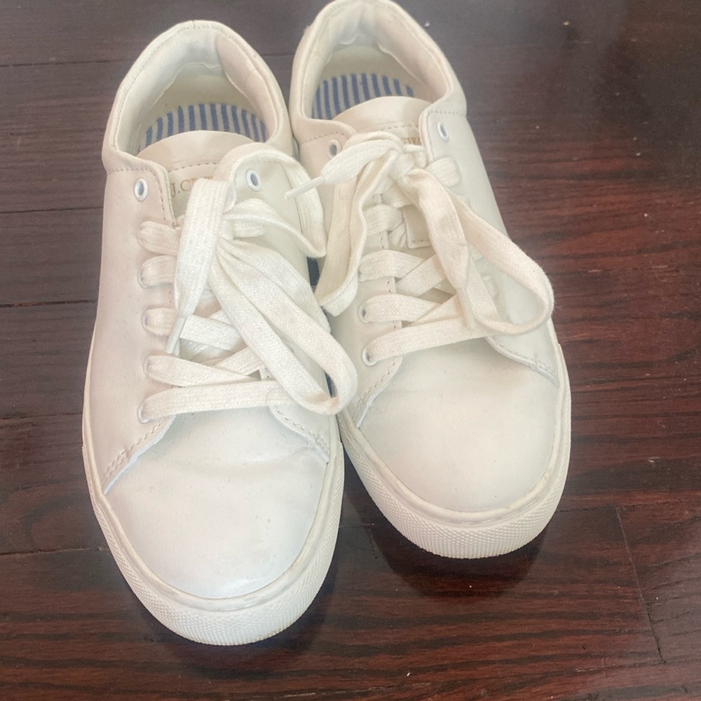 White J Crew Road Trip sneakers (sz 6)
